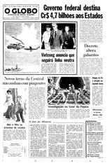 01 de Maio de 1975, Primeira Página, página 1