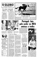 03 de Agosto de 1975, Primeira Página, página 1