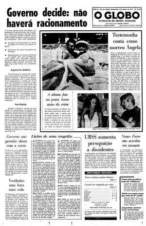 Página 1 - Edição de 06 de Janeiro de 1977