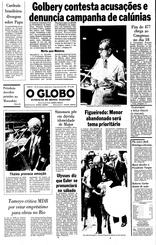 12 de Outubro de 1978, Primeira Página, página 1