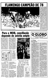 04 de Dezembro de 1978, Primeira Página, página 1