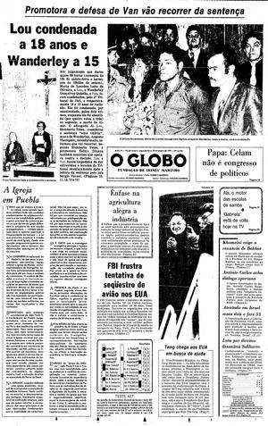 Página 1 - Edição de 29 de Janeiro de 1979