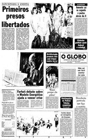 Página 1 - Edição de 29 de Agosto de 1979