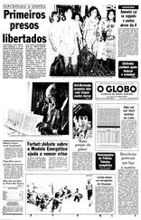 29 de Agosto de 1979, Primeira Página, página 1