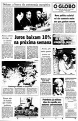 30 de Agosto de 1979, Primeira Página, página 1