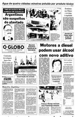 18 de Setembro de 1980, Primeira Página, página 1