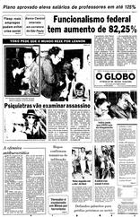 10 de Dezembro de 1980, Primeira Página, página 1