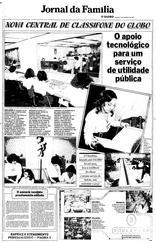 06 de Setembro de 1981, Jornal da Família, página 1