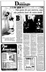 27 de Setembro de 1981, Caderno: Domingo, página 1