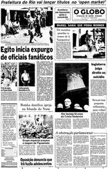 13 de Outubro de 1981, Primeira Página, página 1