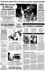 25 de Novembro de 1981, Primeira Página, página 1