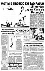 30 de Março de 1982, Geral, página 1