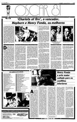 30 de Março de 1982, Cultura, página 31