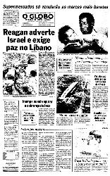 03 de Agosto de 1982, Primeira Página, página 1