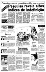 29 de Agosto de 1982, Primeira Página, página 1