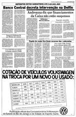 21 de Janeiro de 1983, Economia, página 21