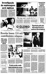 18 de Março de 1983, Primeira Página, página 1