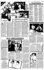 31 de Dezembro de 1983, Cultura, página 25