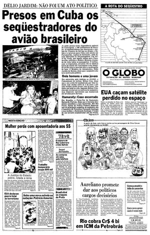 Página 1 - Edição de 05 de Fevereiro de 1984