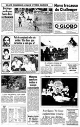 06 de Fevereiro de 1984, Primeira Página, página 1