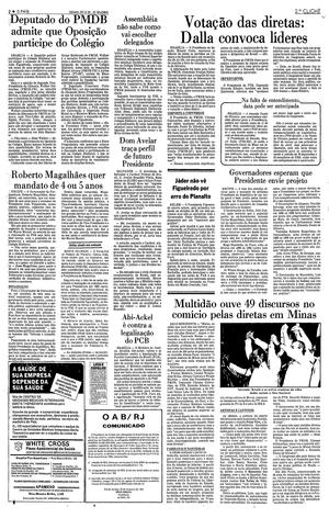 Página 2 - Edição de 25 de Fevereiro de 1984