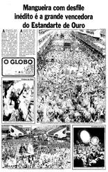 07 de Março de 1984, Rio, página 1