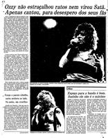 17 de Janeiro de 1985, Cultura, página 12