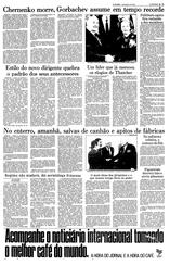 12 de Março de 1985, O Mundo, página 19