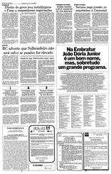 12 de Março de 1985, Economia, página 28