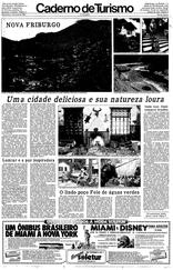 15 de Maio de 1986, Turismo, página 1