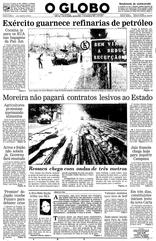 11 de Março de 1987, Primeira Página, página 1