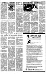 17 de Julho de 1987, Economia, página 19