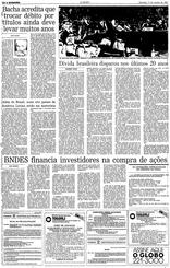 11 de Outubro de 1987, Economia, página 28