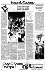 02 de Agosto de 1988, Segundo Caderno, página 1