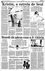 26 de Setembro de 1988, Esportes, página 7