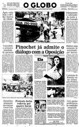 08 de Outubro de 1988, Primeira Página, página 1