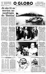 02 de Janeiro de 1989, Primeira Página, página 1
