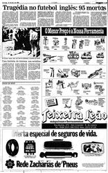 16 de Abril de 1989, Esportes, página 45