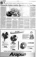 12 de Novembro de 1989, O Mundo, página 38