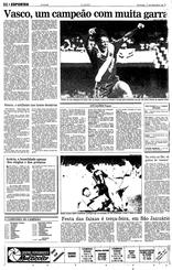 17 de Dezembro de 1989, Esportes, página 82