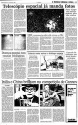 21 de Maio de 1990, O Mundo, página 11