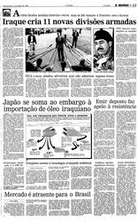 06 de Agosto de 1990, O Mundo, página 13