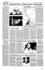 27 de Maio de 1991, O Mundo, página 14