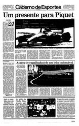 03 de Junho de 1991, Esportes, página 1