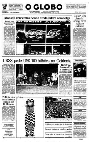 Página 1 - Edição de 09 de Setembro de 1991