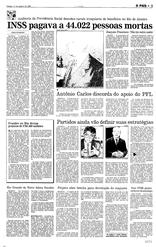 11 de Janeiro de 1992, O País, página 3