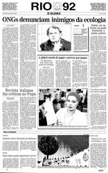 09 de Junho de 1992, Ciência, página 1