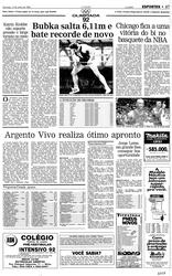 14 de Junho de 1992, Esportes, página 47