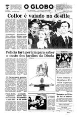 08 de Setembro de 1992, Primeira Página, página 1