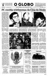 04 de Novembro de 1992, Primeira Página, página 1